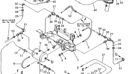 Кронштейн 569-35-62432 Komatsu