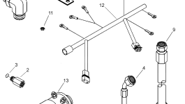 Хомут 6216-54-6920 Komatsu