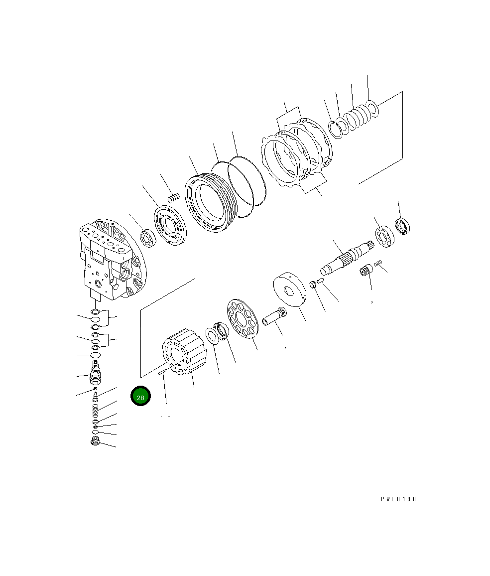 Клапан TZ696B3000-00 Komatsu