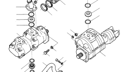 Шпилька 2962088M91 Komatsu