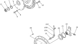 Гайка 569-01-12312 Komatsu