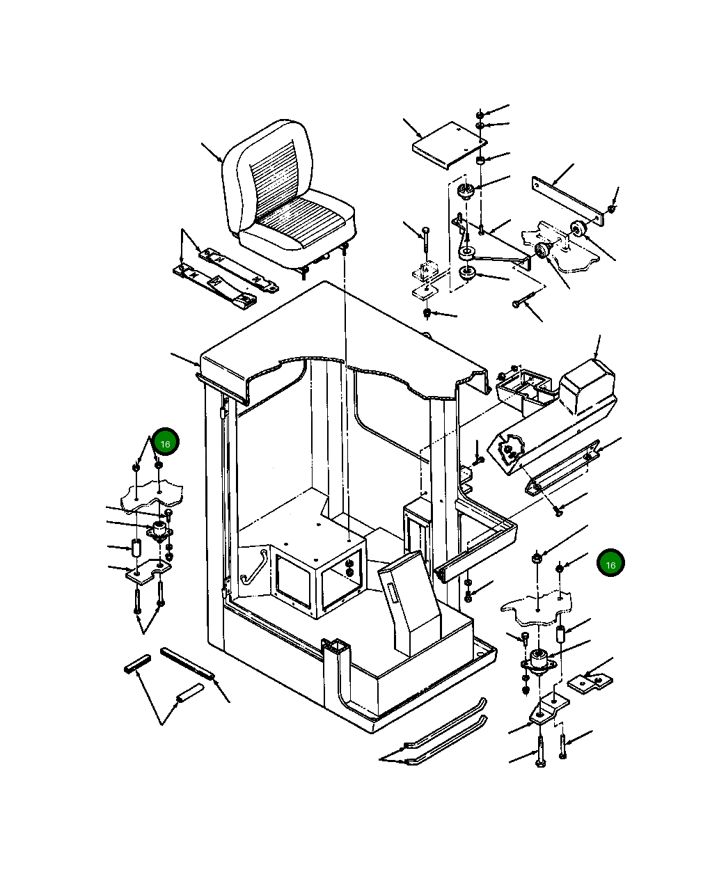 Стопорная гайка 81 670 Komatsu