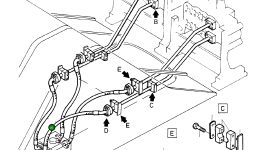 Шланг в сборе DN 40x770 270 517 40 Komatsu