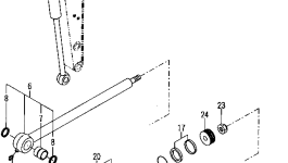 Поршень YM182900-60900 Komatsu