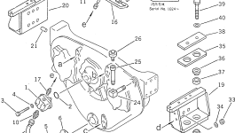Прокладка 07343-02108 Komatsu