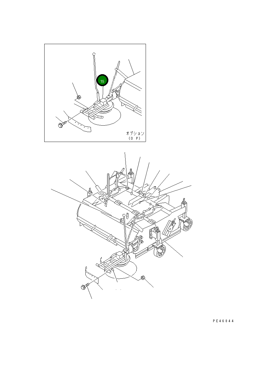 Щётка 363-J00-3110 Komatsu