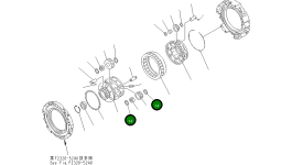 Шайба 154-15-12550 Komatsu