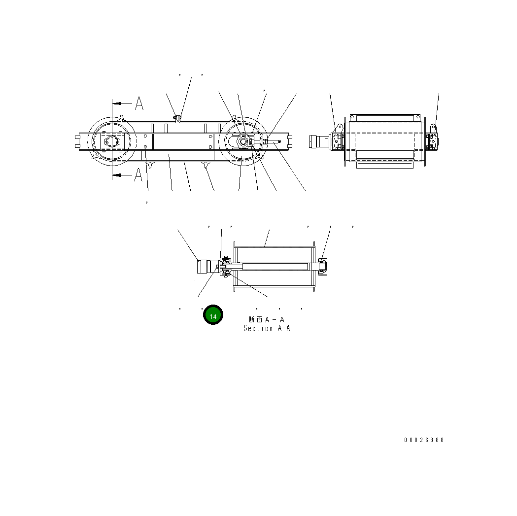 Шайба MFD0000181 Komatsu