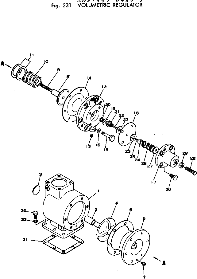 Корпус M710040320011 Komatsu