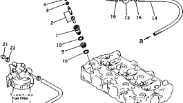 Шарнир YM119462-59570 Komatsu