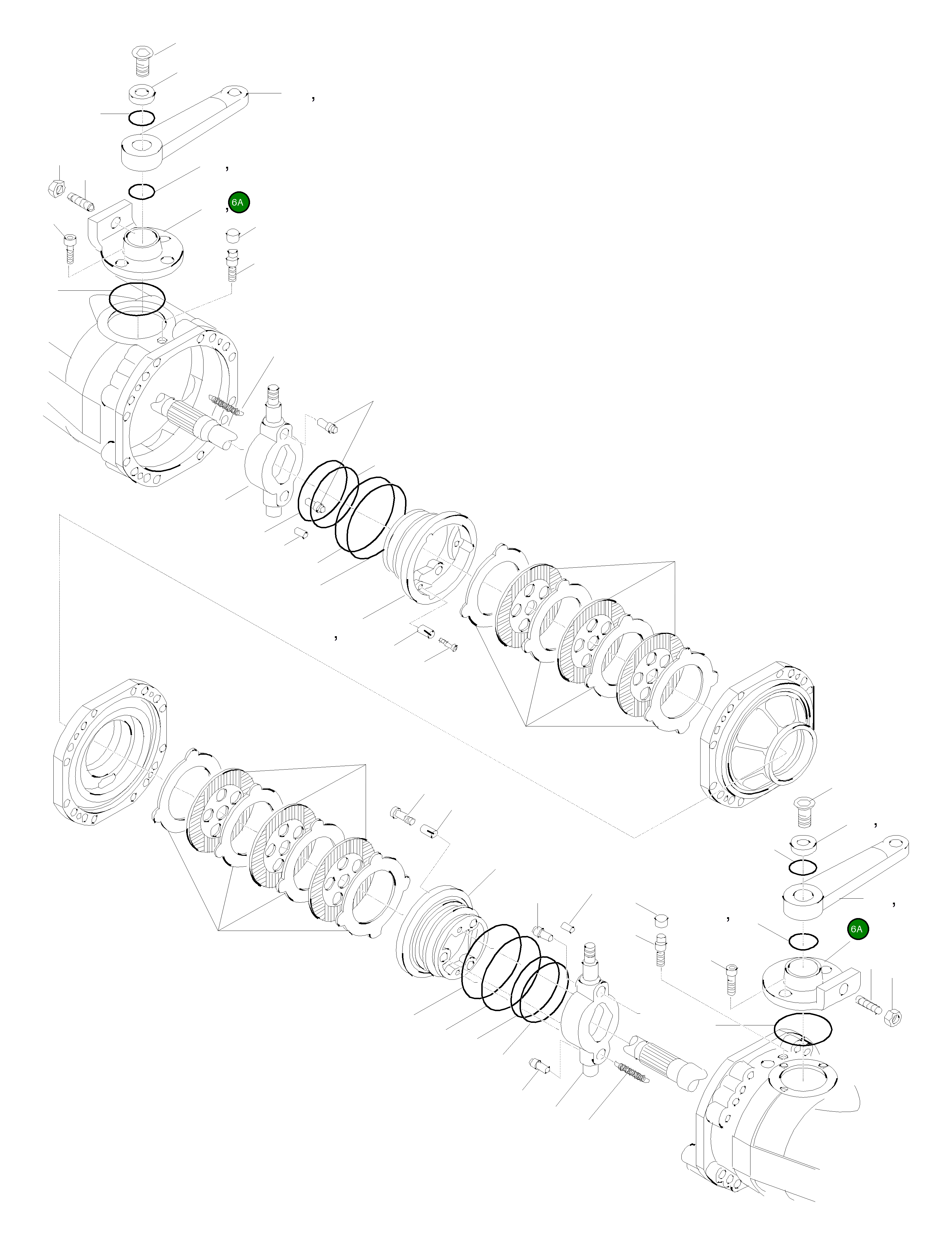 Втулка 42W-23-H0P66 Komatsu