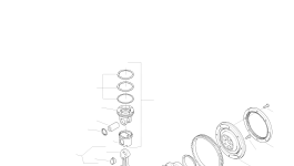 Упорный подшипник CU3050589 Komatsu