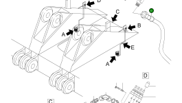 Шланг в сборе DN 20x2200 516 553 98 Komatsu