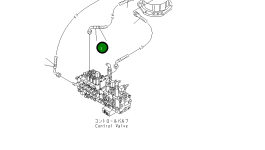 Шланг 260MM 21X-62-31360 Komatsu