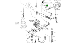 Шланг 3/4-450L 2184-1036D56 Komatsu
