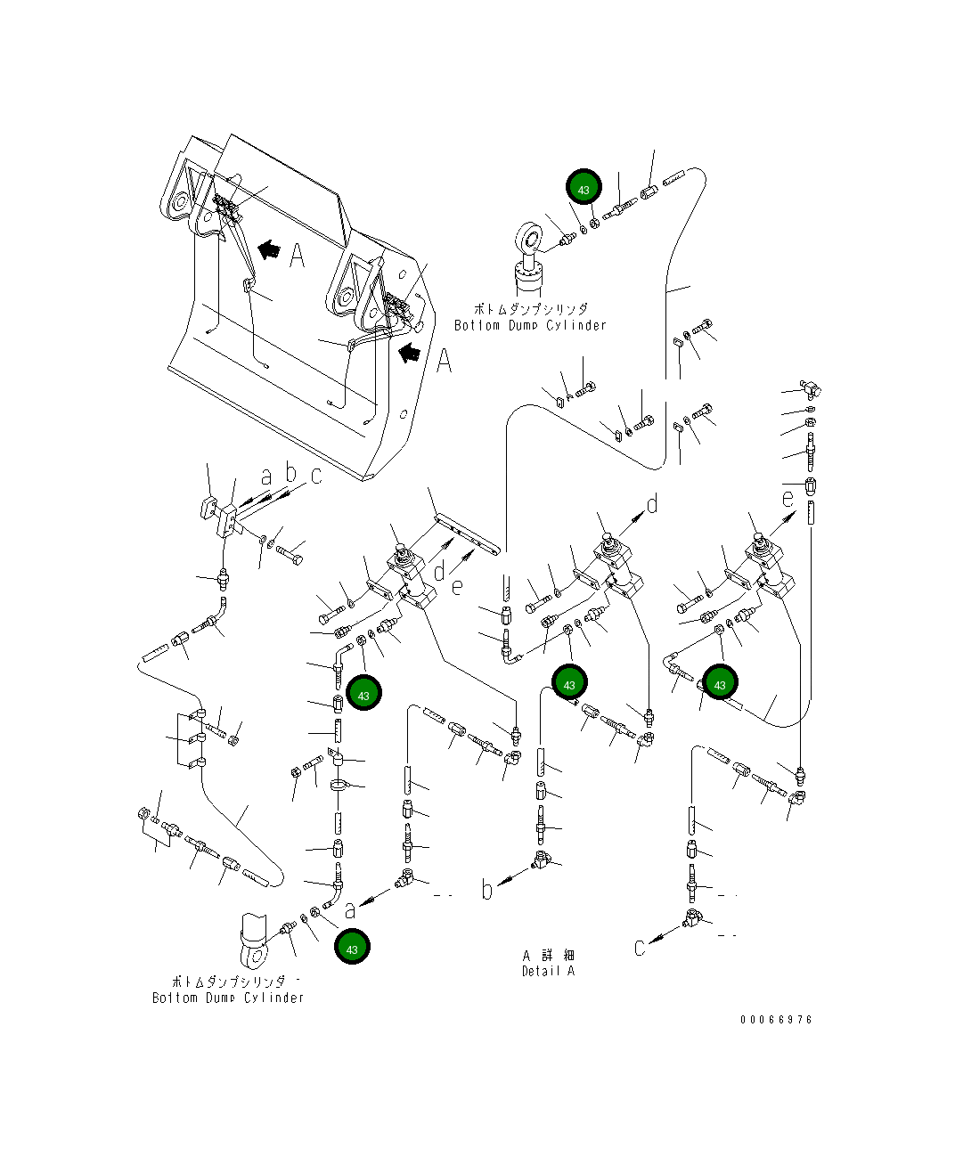 Гайка DM37127499 Komatsu
