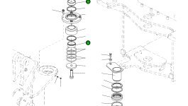 Втулка 42W-46-23110 Komatsu