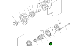 Шариковый подшипник YM171008-77410 Komatsu