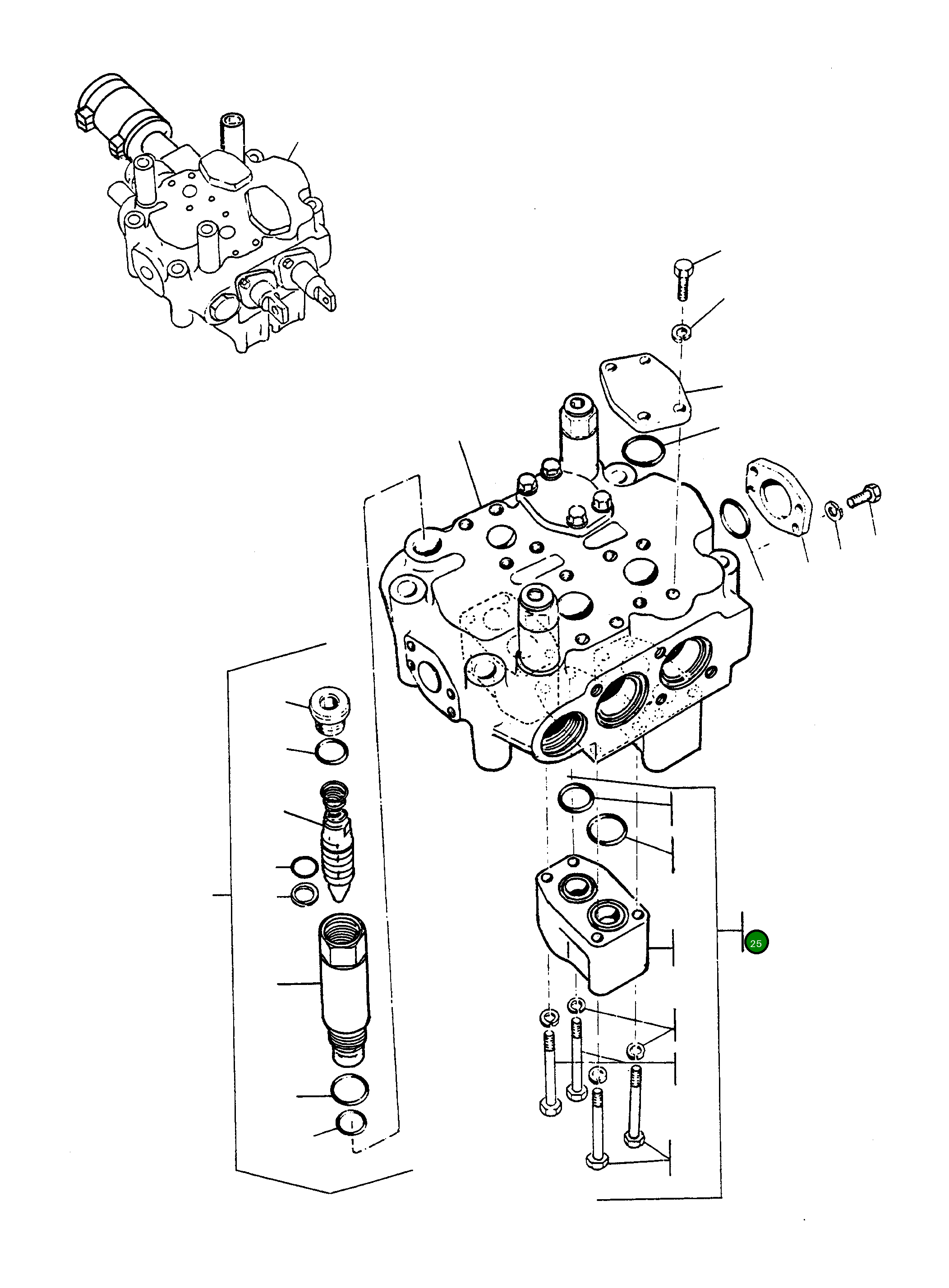 Клапан 2951939M91 Komatsu