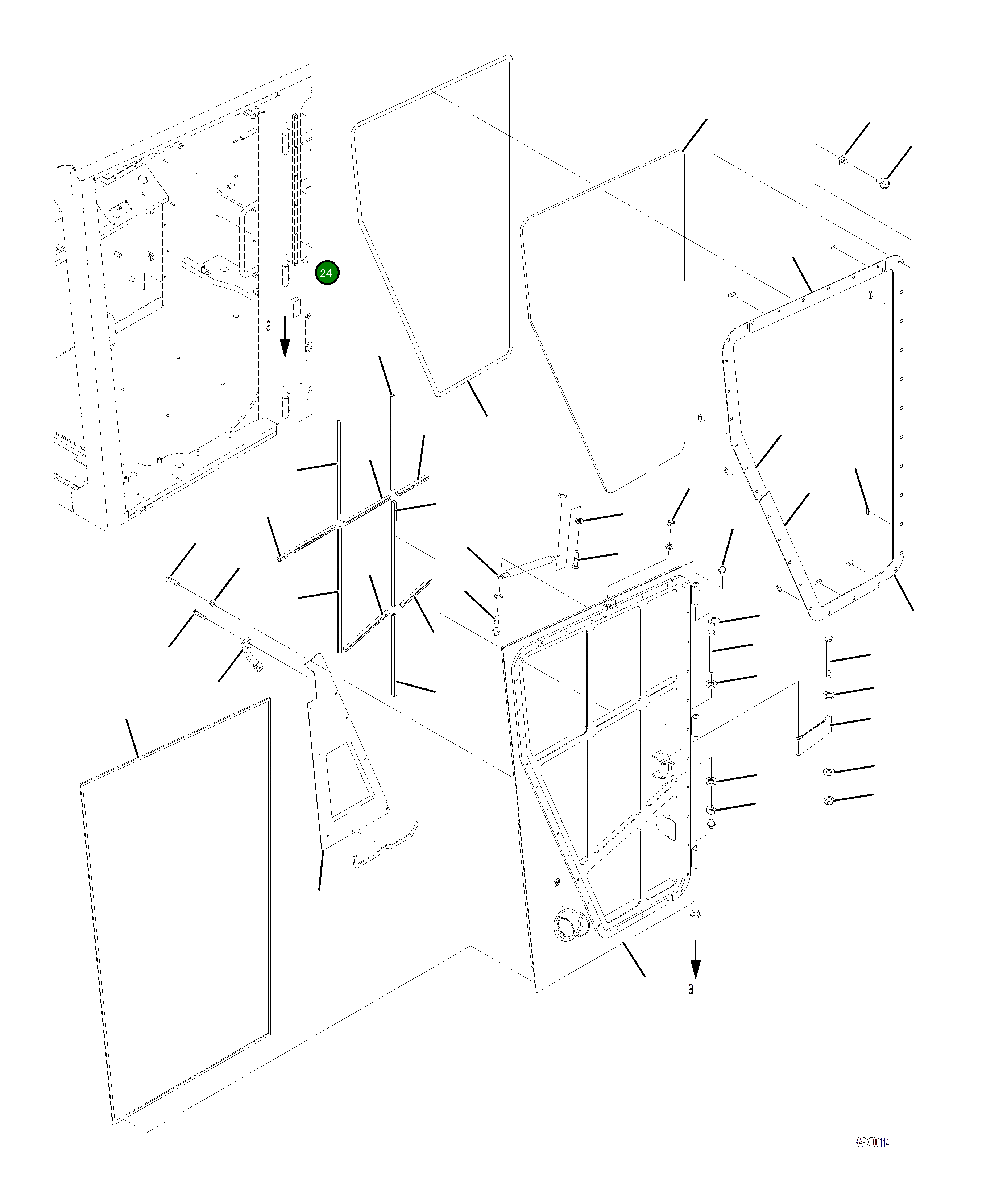 Ремень-лямка 4A1-53-21911 Komatsu