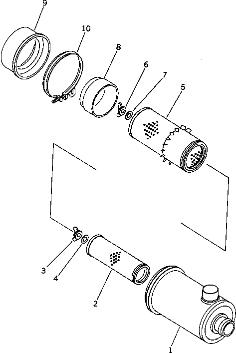 Хомут 600-182-1160 Komatsu