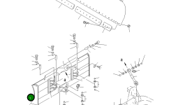 Отвал 11G-72-49111 Komatsu