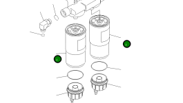 Фильтр (1-1/4) 600-311-3210 Komatsu