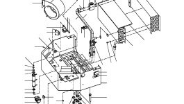 Контргайка тонкая LA0 727 Komatsu