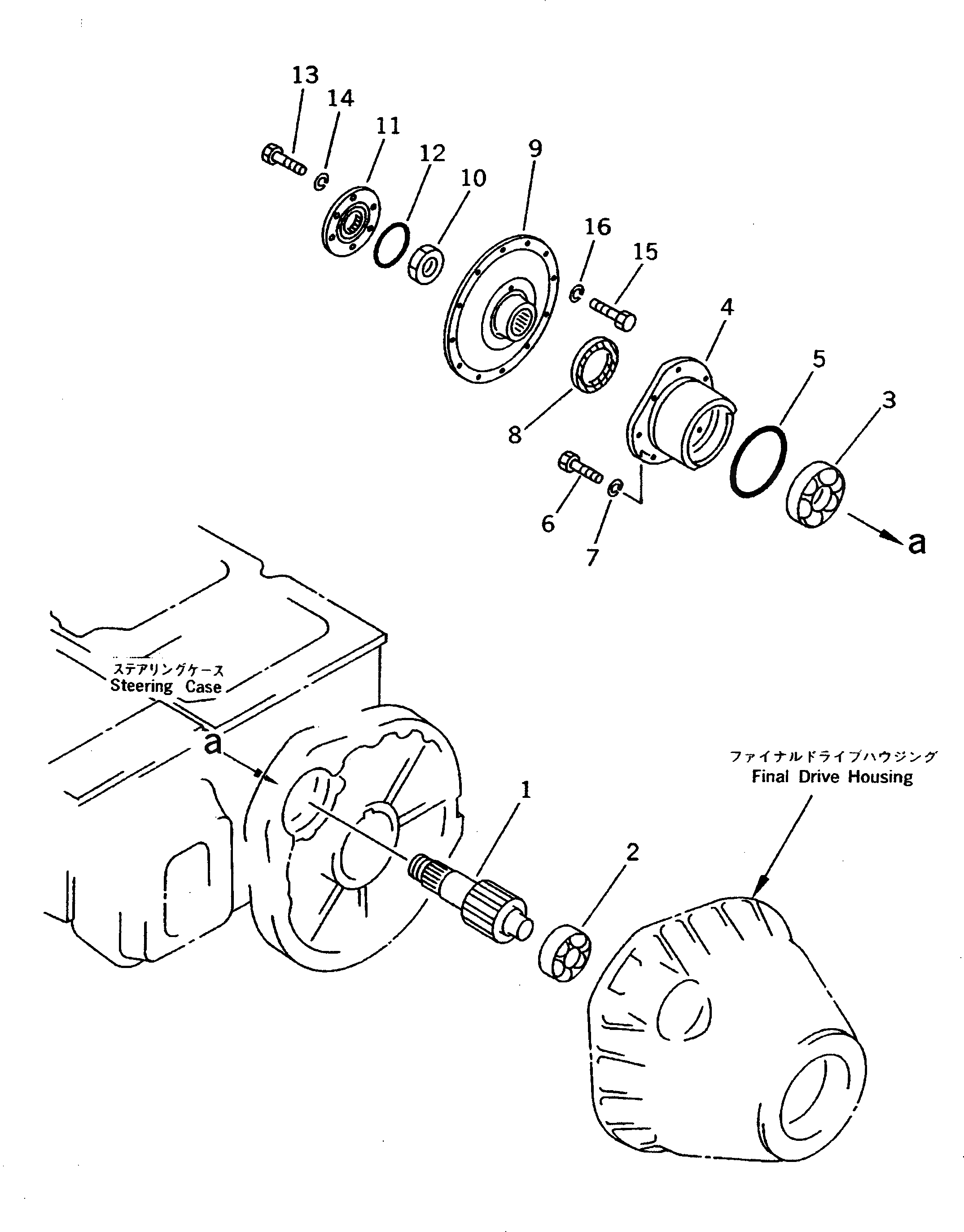 Роликовый подшипник (для Пакистана) 114-27-38110 Komatsu