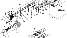 Шланг 07108-20526 Komatsu