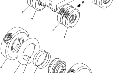 Шина 20G-31-K1150 Komatsu