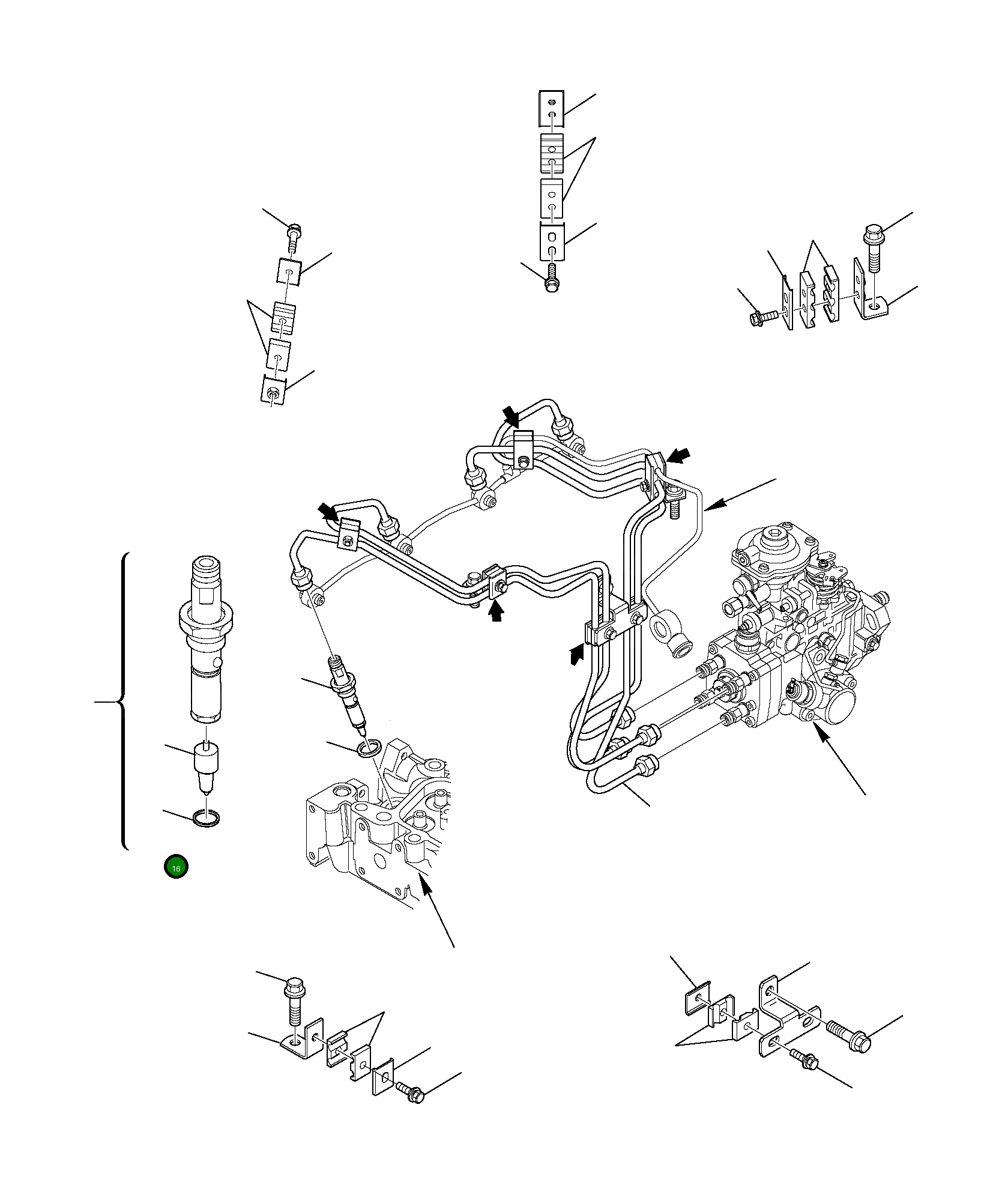 Шайба EA8094757 Komatsu