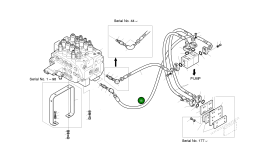 Шланг 3/4 1150L 2184-1200D25 Komatsu