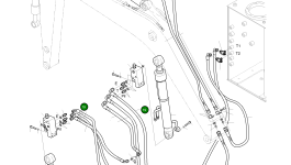 Шланг PF1/4-850L 2184-1076D124 Komatsu