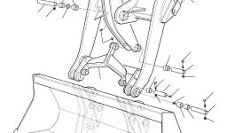 Втулка 500210015 Komatsu