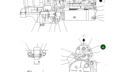 Гайка KD0-09006-0660 Komatsu