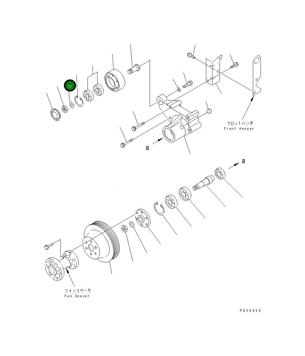Шайба 6207-61-3560 Komatsu
