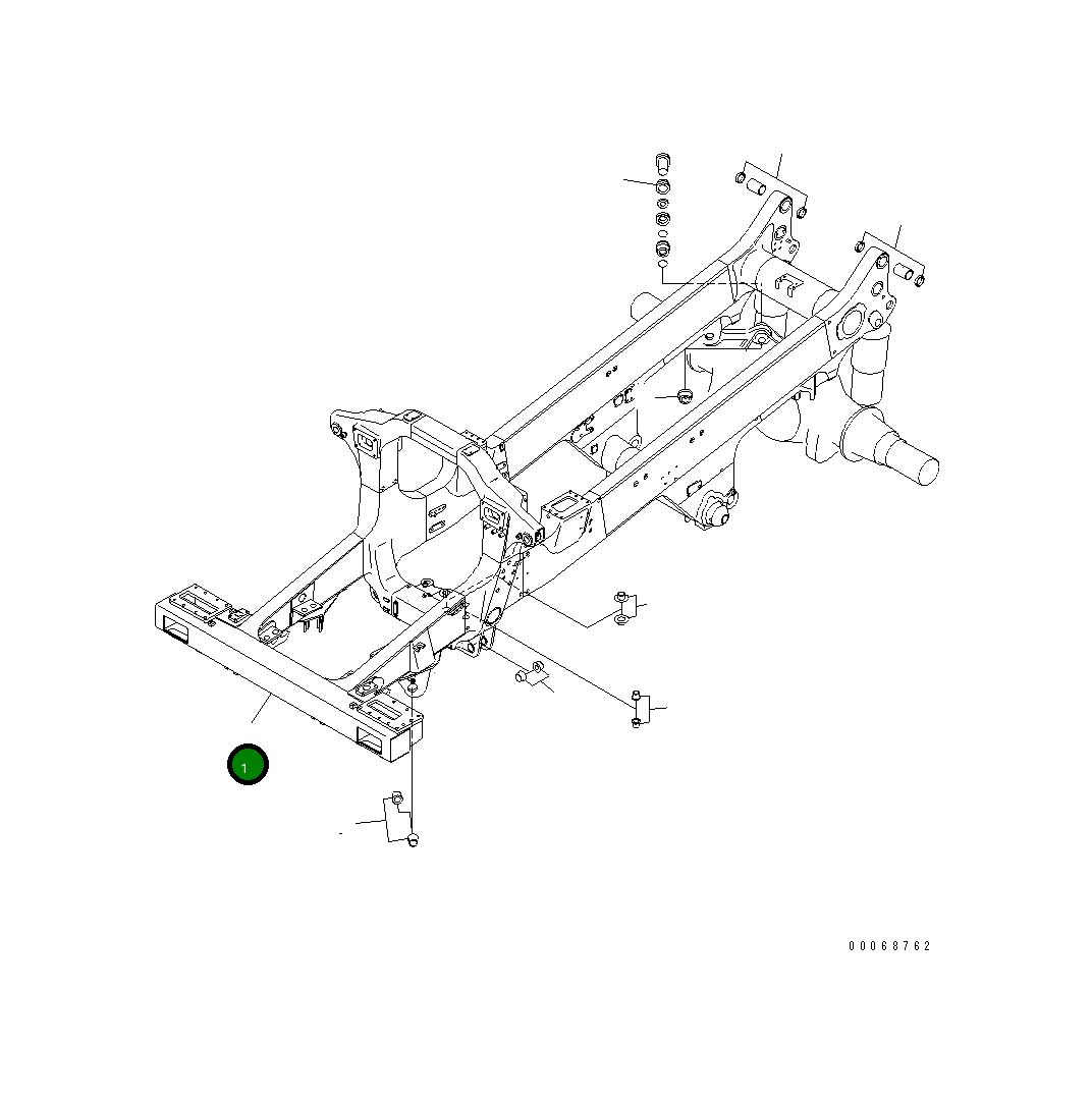 Сиденье 569-84-81380 Komatsu