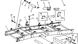 Кронштейн 262-97-52380 Komatsu