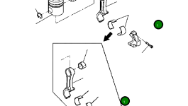 Шатун 6732-31-3120 Komatsu