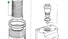 Фильтрующий элемент, в сборе 795 603 73 Komatsu