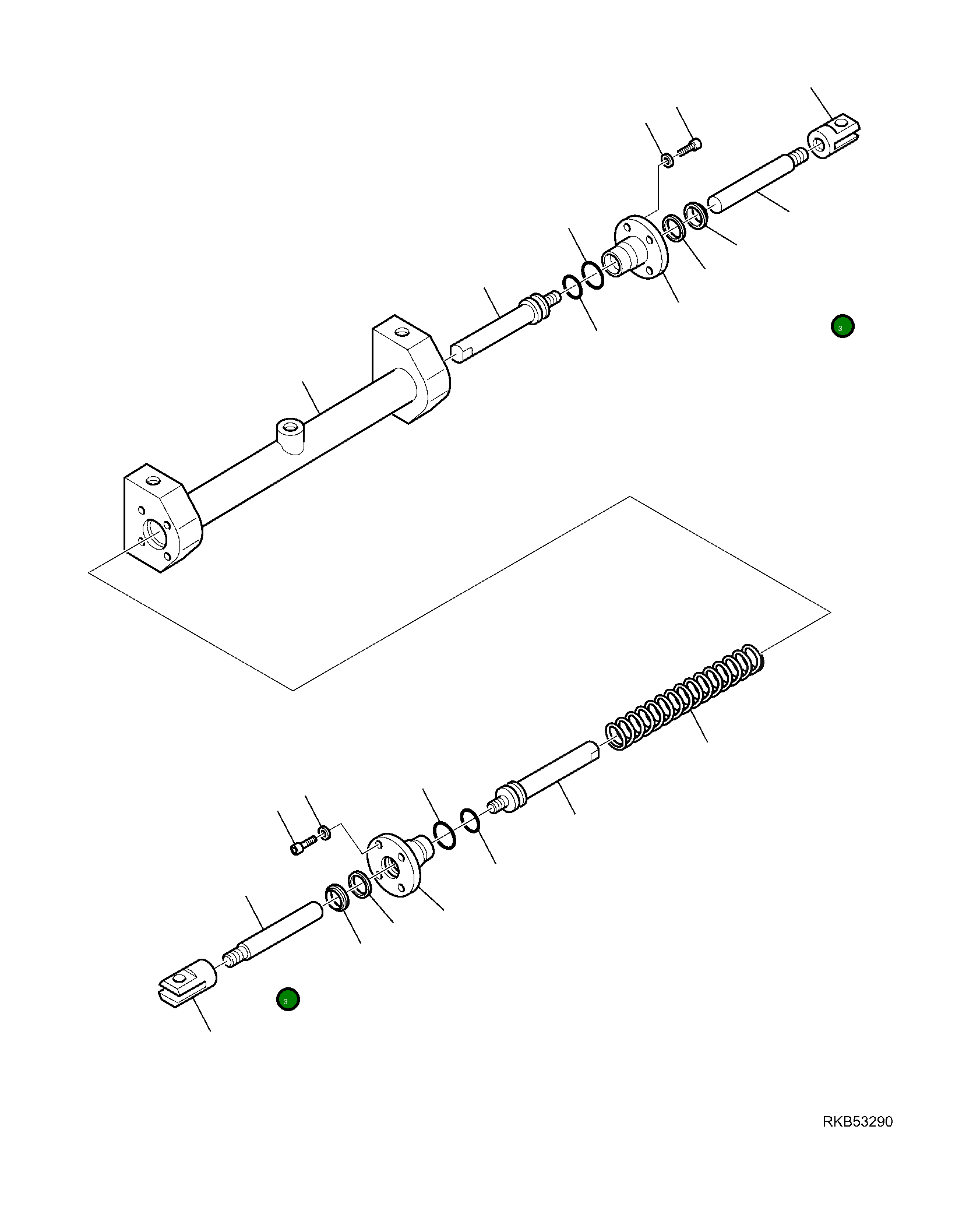 Шток 42N-879-1250 Komatsu