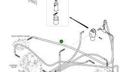 Шланг(90-90) 1/2-1700L 2184-1096D26 Komatsu