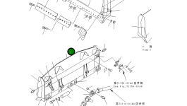 Отвал 17A-937-1110 Komatsu