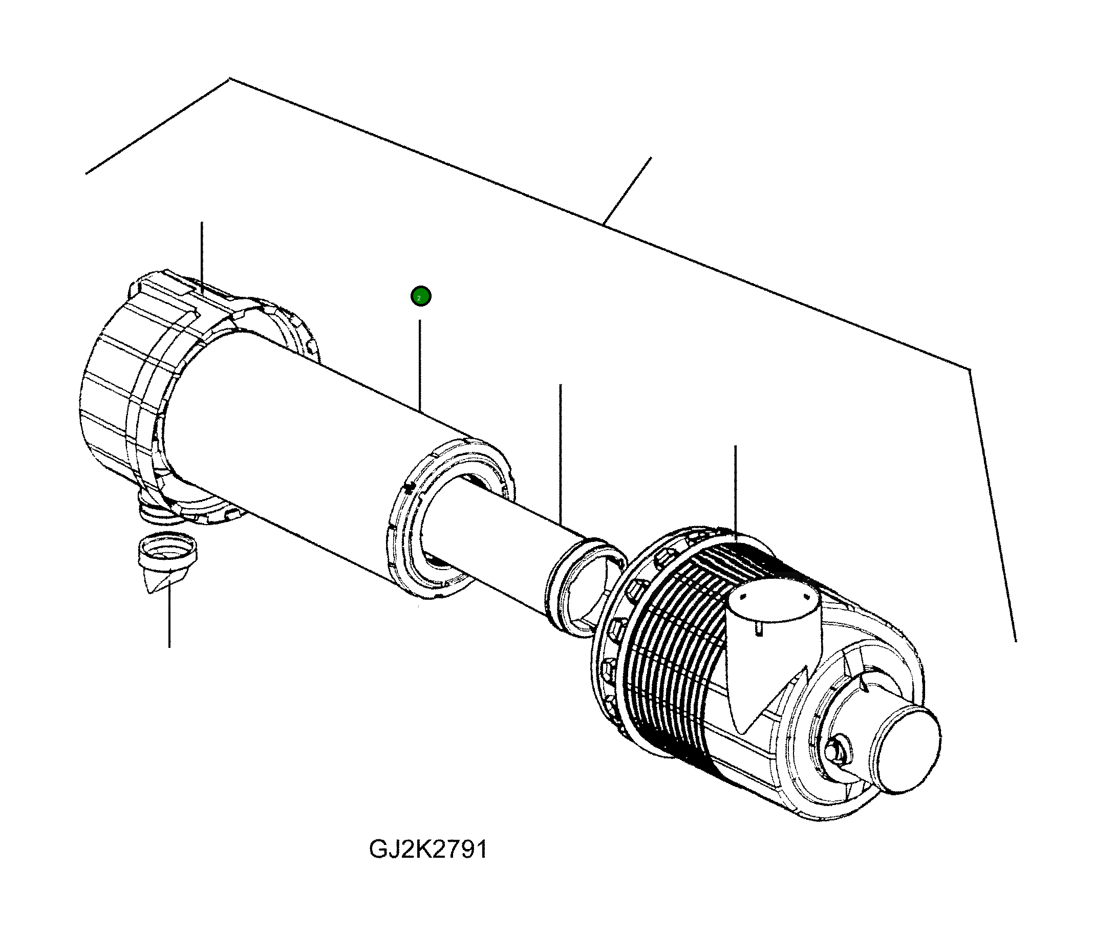 Фильтрующий элемент 42R-01-H0P06 Komatsu