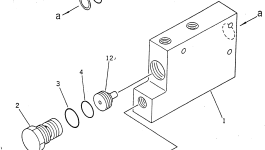 Клапан 234-60-16810 Komatsu