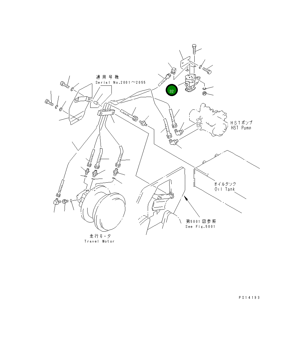 Клапан 258-80-27600 Komatsu
