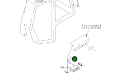 Шнур 08912-50900 Komatsu