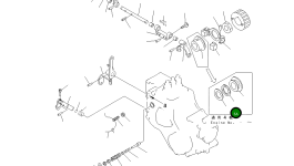 Подшипник (не показан) YM121575-61710 Komatsu