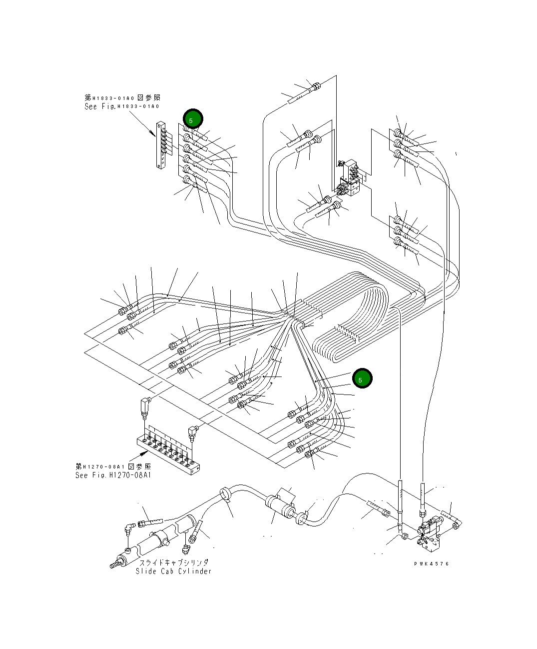 Шланг 3850MM 203-62-64860 Komatsu